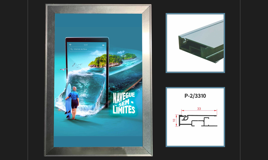 ALUMINIUM CLIPON FRAME-P2